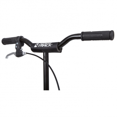 Самокат внедорожный Novatrack STAMP N2, ручной тормоз V-brake, мягкая накладка на руле, синий