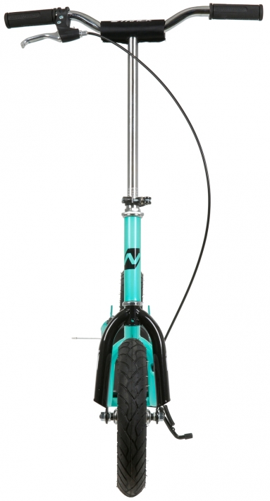 Самокат внедорожный Novatrack STAMP N4, ручной тормоз V-brake, мягкая накладка на руле, дропаут, бир