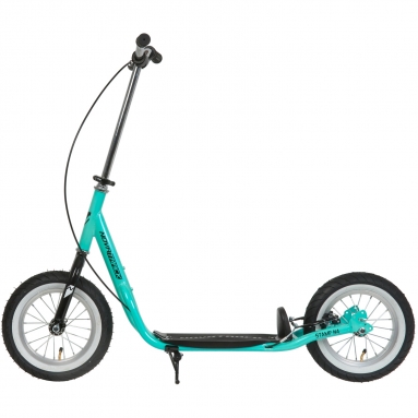 Самокат внедорожный Novatrack STAMP N4, ручной тормоз V-brake, мягкая накладка на руле, дропаут, бир