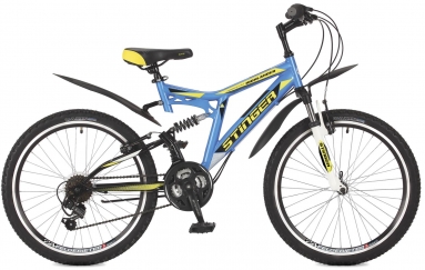 STINGER HIGHLANDER 26" Highlander 100V; 18"; синий; TZ30/TY21/RS35