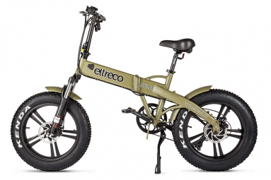Велогибрид Eltreco INSIDER army green