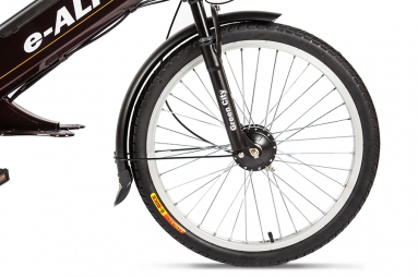 Велогибрид Eltreco e-ALFA GL gray