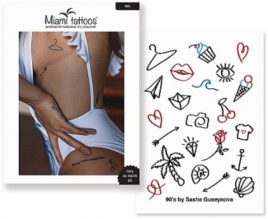 Тату переводные Miami Tattoos "Marks"