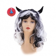 Карнавальный парик "Рога", 2 цвета, 130 г